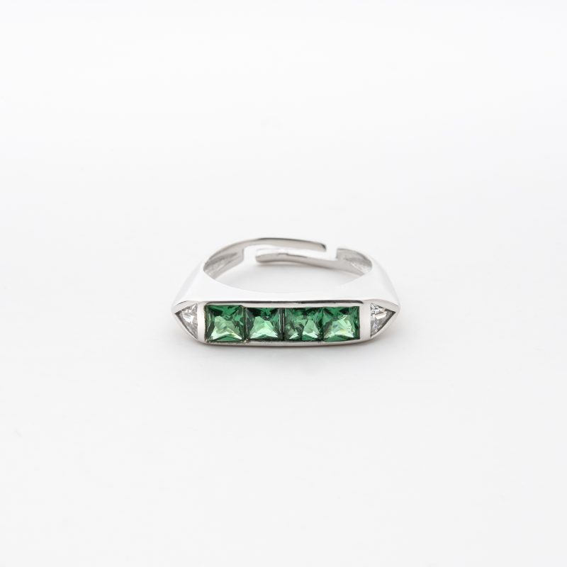 Aura Green Ring