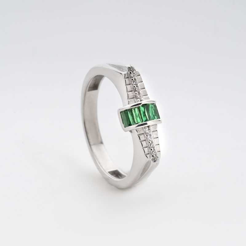 Rettangolo Green Ring - Image 2