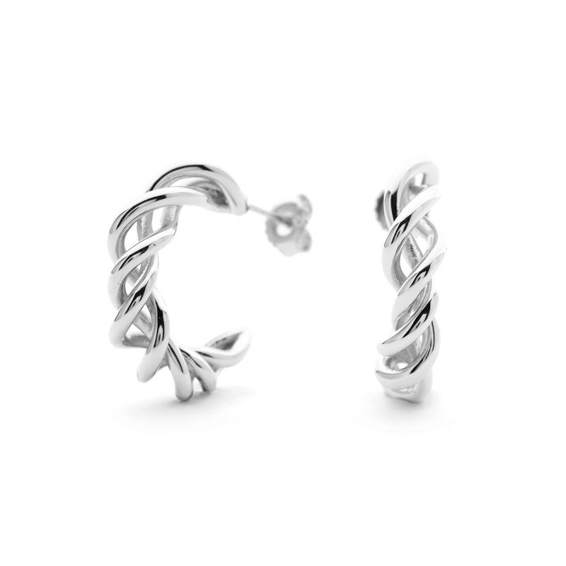 Arco Hoop Earrings - Image 2